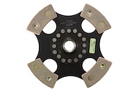 4-Pad Rigid Race Disc Transmission Clutch Friction Plate Fits Select Multiple Makes/Models