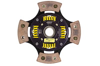 4-Pad Sprung Race Disc Transmission Clutch Friction Plate Fits Select Acura/Honda