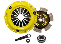 HD/Race Sprung 6-Pad Transmission Clutch Kit Fits Select Chrysler/Dodge/Eagle/Mitsubishi