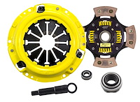 HD/Race Sprung 4-Pad Transmission Clutch Kit Fits Select Acura/Honda