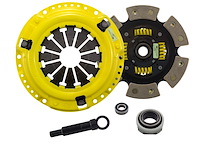 XT/Race Sprung 6-Pad Transmission Clutch Kit Fits Select Acura/Honda