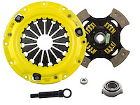 HD/Race Sprung 4-Pad Transmission Clutch Kit Fits Select Ford/Lincoln/Mercury/Mazda