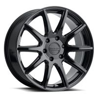 159B SPIKE Wheel Size: 18 X 8" Bolt Pattern: 5X114.3 mm [Gloss Black]