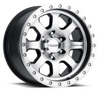 929M AVENGER Wheel Size: 17 X 9" Bolt Pattern: 5X139.7 mm [Machined Face & Black Accents w/ Simulated Beadlock]