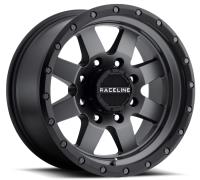 935G DEFENDER Wheel Size: 18 X 9" Bolt Pattern: 8X180 mm [Gunmetal w/ Simulated Beadlock]