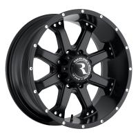 991B ASSAULT Wheel Size: 16 X 8" Bolt Pattern: 8X170 mm [Satin Black]