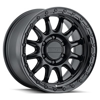 960B-88551+35 960B-ALPHA Wheel [Size: 18"x8.5"] Satin Black Finish