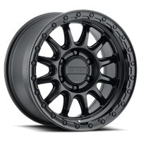 960B-89051+18 960B-ALPHA Wheel [Size: 18"x9"] Satin Black Finish