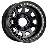RT51 DAYTONA ROCK Wheel Size: 17 X 9" Bolt Pattern: 6X139.7 mm [Black]