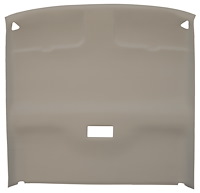 ABS Plastic Headliner 1988-1998 Chevy/GMC C/K Truck Extended Cab - Covered - Ox Grey Cloth