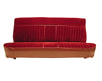 Seat Upholstery Kit 1981-1987 Chevy/GMC Full Size Truck - Standard Cab - Maroon Vinyl