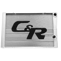 Lightweight Late Model Double Pass Extruded Tube Radiator
