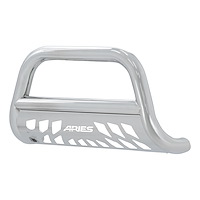 3 in. Polished Stainless Bull Bar for Select Ford F-250, F-350 Super Duty