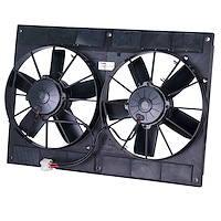 Dual 11" High-Performance Fan 12V