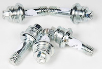 Battery Side Terminal Bolts for 1992-1995 Pontiac Bonneville 3.8L V6; 2003-2004 GM Silverado/Sierra 2500/HD 6.0L, 6.1L, 8.1L V8