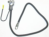 Negative Battery Cable Replacement Semi-Universal Fits 1955-1995 Multi-Applications