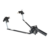 31423 Round Bar 801 to 1200 Pound Tongue Weight 12000 Pound Gross Trailer Weight with 10 in. Shank, Black Powder Coated