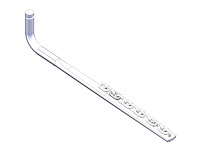 31520 Replacement Round Spring Bar For Husky Weight Distribution System 501 to 800 Pound Tongue Weight with Chain