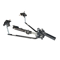 31986 Round Bar Weight Distribution Hitch, 2-5/16" Ball, Black - 6,000 lbs