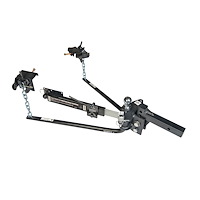 31995 Round Bar 600 lb Tongue Weight Includes Shank with 2" Ball & Sway Control Pack, Black
