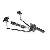 31997 Round Bar 800 Pound Tongue Weight Includes 10 in. Shank with 2-5/16 in. Ball with Sway Control Package, Black