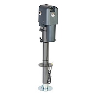 87247 Brute Trailer Tongue Jack, 4,500lb Lift Capacity - Gray