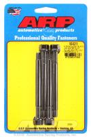 5/16-24 X 4.000 black hex water pump pulley w/ 2.750 fan spacer stud kit