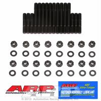 Main Stud Kit with Hex Nuts Small Block Chevy Large Journal, 4-Bolt Main, no Windage Tray