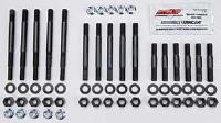 Main Stud Kit with Hex Nuts Small Block Chevy Large Journal with AFtermarket Windage Tray