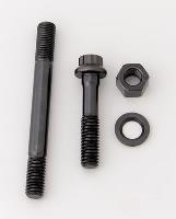 Main Stud Kit with Hex Nuts Small Block Chevy Large Journal, 4-Bolt Splayed Main Caps