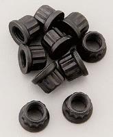 Black Oxide 12-Point Nuts M8 x 1.25