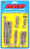 Ford 289-302 SS 12pt aluminum water pump and front cover bolt kit