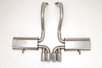 Performance Cat-Back Route 66 Exhaust 1997-04 Corvette C5