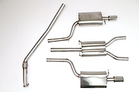 Performance Cat-Back Stealth Exhaust 2004-05 Audi B6 A4 Quattro 1.8L Turbo 6-Speed