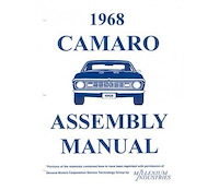 Factory Assembly Manual 1968 Chevy Camaro