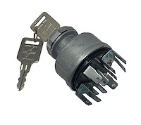 510806 Ignition Switch 4-Position with AAW (American Autowire) Logo Keys [Universal]