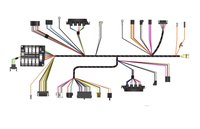 Factory-Fit Dash Harness with Automatic Transmission and Console Shifter, without A/C for 1969 Chevrolet Camaro