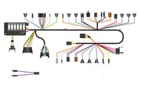 Factory-Fit Dash Harness with Models with Factory Gauges for 1965 Chevrolet Chevelle, El Camino [Standard Length]