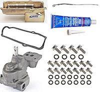 13-080K Drag Race Oil Pan Kit Pre-1980 Small Block Chevy Blocks