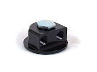 22-592 Remote Oil Filter Adapter Small Block Chevy
