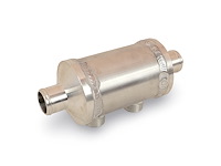 82-142 Aluminum Tube Heat Exchanger, 3 Inch Diameter, 4 Inch Long
