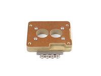 85-050 Carburetor Spacer Adapter - Phenolic Holley, 2BBL to GM Intake Manifold