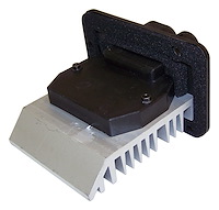 4720046 Blower Motor Resistor for 1993-1996 Jeep ZJ Grand Cherokee w/ Auto Climate Control [Black, White, Metal, Plastic]