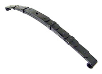 52003449 Leaf Spring Assembly for 1987-1995 Jeep YJ Wrangler, Bushings Not Included [Black, Steel, Rear]