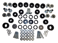 5462446MK Body Mount Master Kit for 1979-1983 Jeep CJ5, 1979-1986 CJ7, 1981-1986 CJ8 w/Factory Steel Body