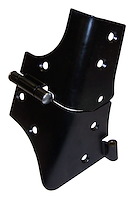 55075703AH Windshield Hinge for 1997-2006 Jeep TJ Wrangler [Black, Steel, Left]