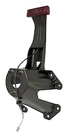 55397217AJ Spare Tire Bracket and High Stop Lamp Assembly 2007-2018 Jeep Wrangler JK