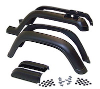 5AHK-6 Factory Style Fender Flares 1987-1995 Wrangler for 1987-1995 Wrangler