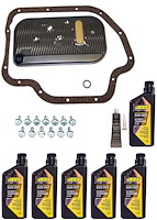83300077K Transmission Filter and Pan Gasket Package for Select 1965-1979 Jeep CJ-7, SJ, J-Series Models w/GM TH400 Transmission