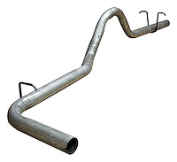 83502655 Tailpipe for 1986-1989 Jeep Comanche MJ with 7 ft. Bed